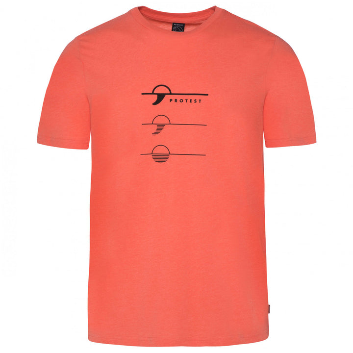 Protest PRTARMANN Men's T-Shirt - Coral Pink