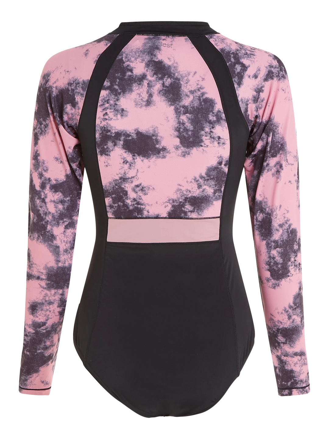 Protest PRTADRIATIC Women's Long Sleeve Swim Suit - Black/ Purple