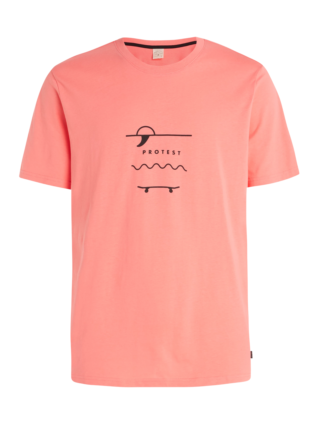 Protest PRTAHAIRD Men's T-Shirt - Shell Peach