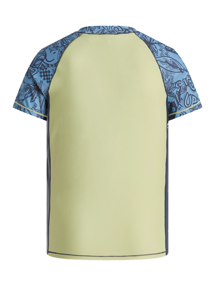 Protest PRTAHOY JR Rashguard - Kids Short Sleeve - Algae Green