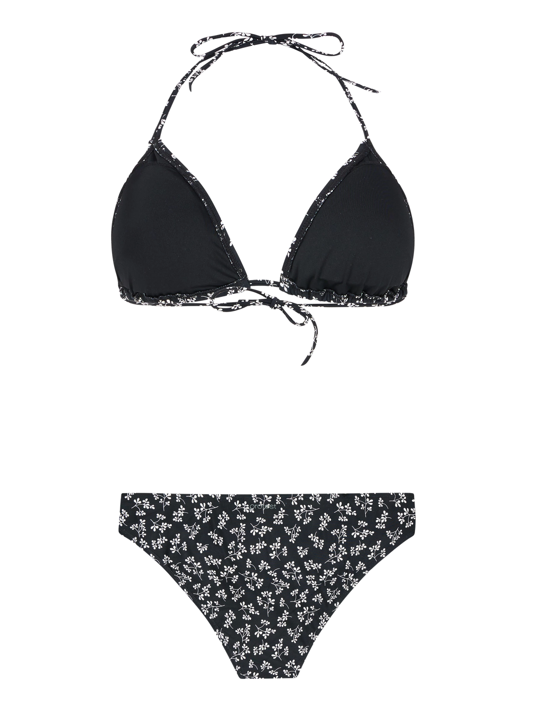 Protest PRTBONARI Women's Triangle 2-piece Bikini - True Black