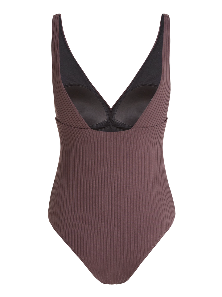 Protest PRTCELTIC Women's 1-piece Swimsuit - Raisin Brown