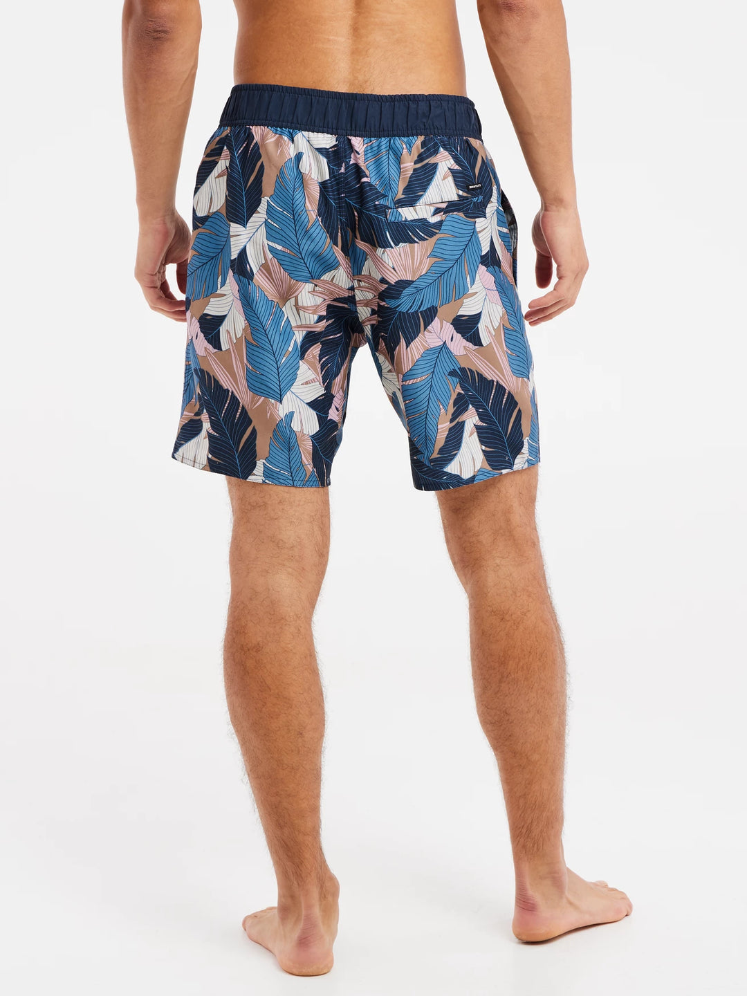 Protest PRTDURBAN Men's Beach Swim Shorts - River Blue/ Patterned