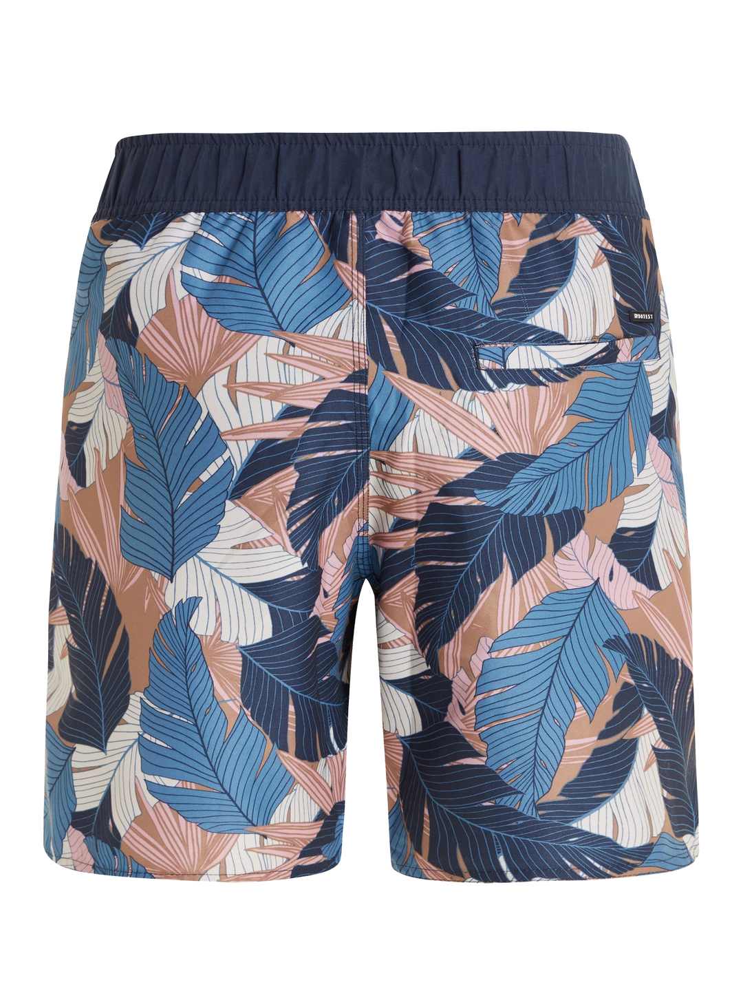 Protest PRTDURBAN Men's Beach Swim Shorts - River Blue/ Patterned