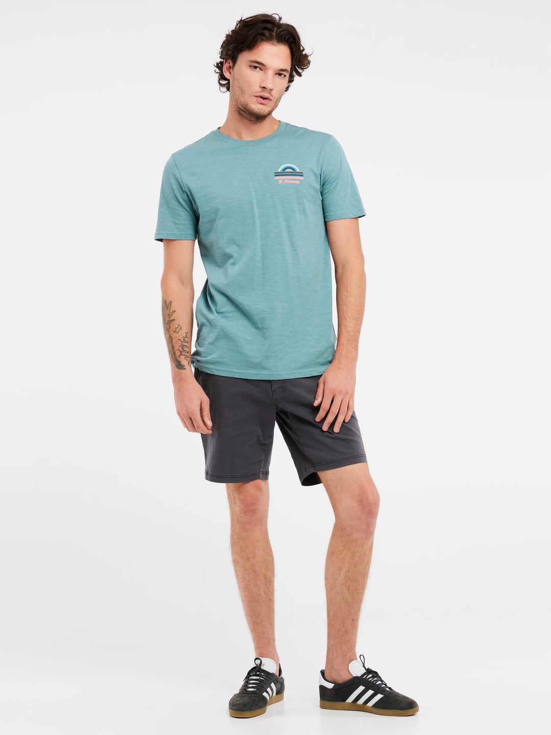 Protest PRTHOLBOX Men's T-Shirt - Arctic Green