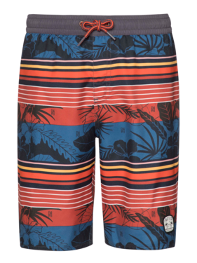 Protest Reese JR Long swim shorts - Airforces Blue and Red