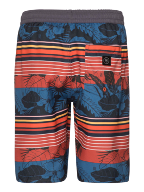 Protest Reese JR Long swim shorts - Airforces Blue and Red